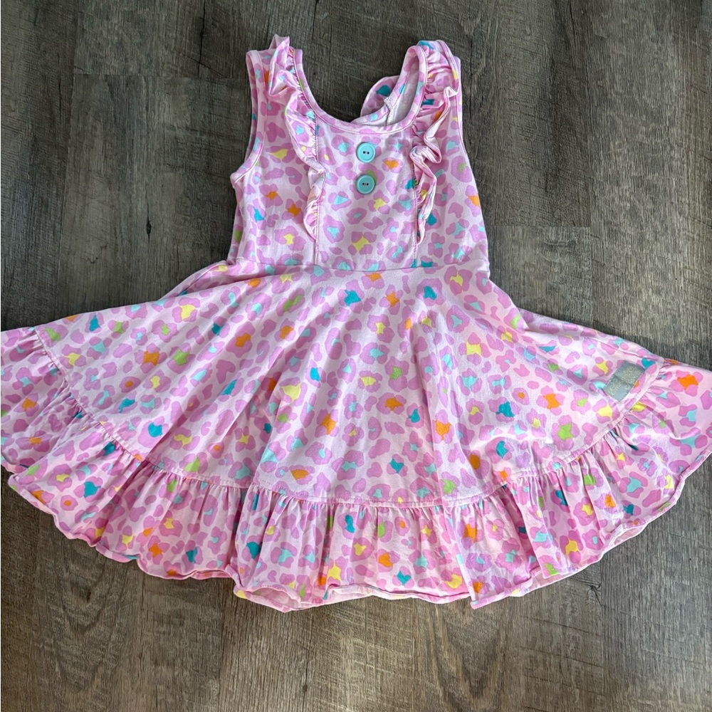 Eleanor Rose Leopard Print Dress